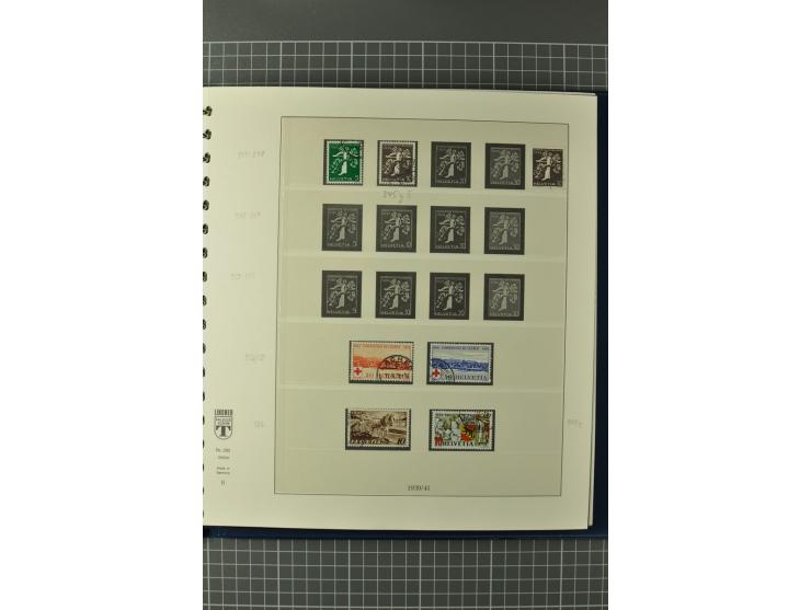 1849/1991, postfrische, ungebrauchte und gestempelte Sammlung mit u.a. Mi.-Nr. 2a, 5IIb, 7I, 7II (2), 9II (Paar), 10, 11, 18,