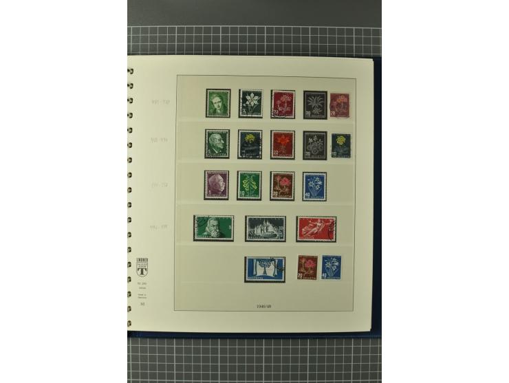 1849/1991, postfrische, ungebrauchte und gestempelte Sammlung mit u.a. Mi.-Nr. 2a, 5IIb, 7I, 7II (2), 9II (Paar), 10, 11, 18,