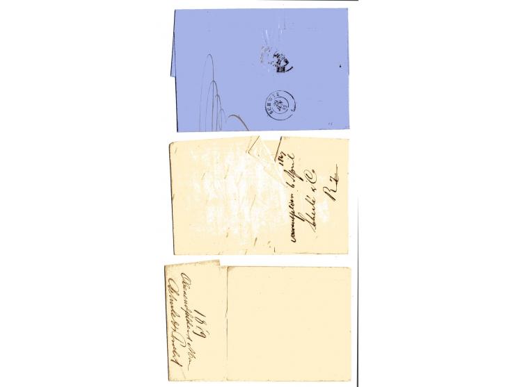 1851/1940 (ca.), fast ausschließlich gestempelte Partie mit u.a. Mi.-Nr. 8(7), 9(2), 12(3), außerdem über 60 Werte ex Mi.-Nr.