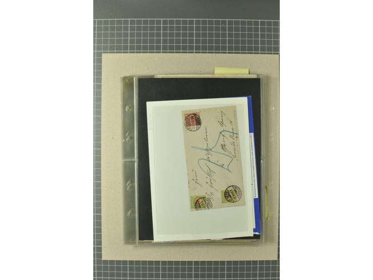 PORTOMARKEN: 1878/1938 (ca.), Sammlung mit 113 Briefen und Karten, dabei eine Fülle von interessanten Stücken, ganz überwiege