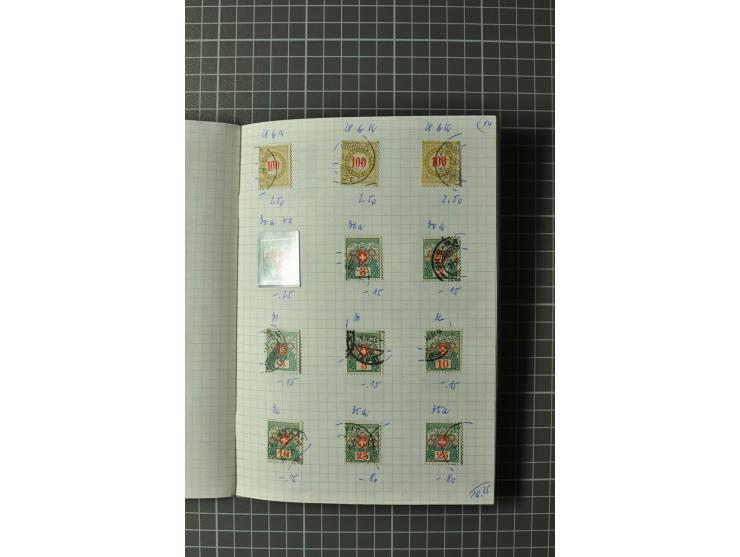 1878/1938, ungebrauchte und überwiegend gestempelte Spezialsammlung, dabei verschiedene Auflagen, normale und kopfstehende Ra