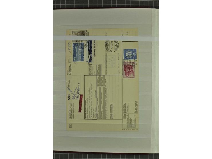1922/90, Völkerbund und Vereinte Nationen, meist gestempelter Bestand mit besseren Werten (u.a. Mi.-Nr. 19z), einigen Briefst