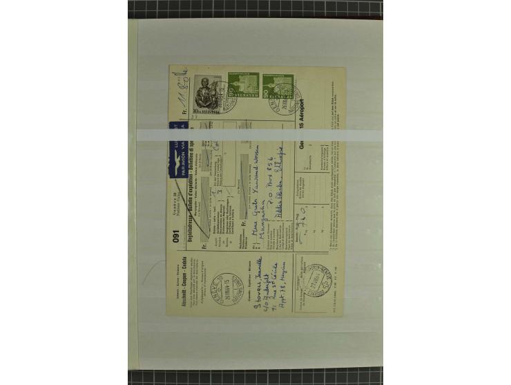 1922/90, Völkerbund und Vereinte Nationen, meist gestempelter Bestand mit besseren Werten (u.a. Mi.-Nr. 19z), einigen Briefst