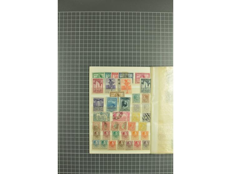 1850/1950, gute Sammlung mit einer Vielzahl an besseren Werten beginnend mit Mi.-Nr.  2 (3) und  4 mit zwei waagerechten Paar