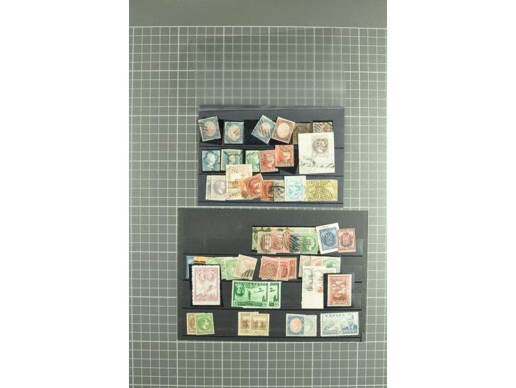 1850/1950, gute Sammlung mit einer Vielzahl an besseren Werten beginnend mit Mi.-Nr.  2 (3) und  4 mit zwei waagerechten Paar
