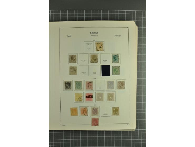 1850/1950, gute Sammlung mit einer Vielzahl an besseren Werten beginnend mit Mi.-Nr.  2 (3) und  4 mit zwei waagerechten Paar