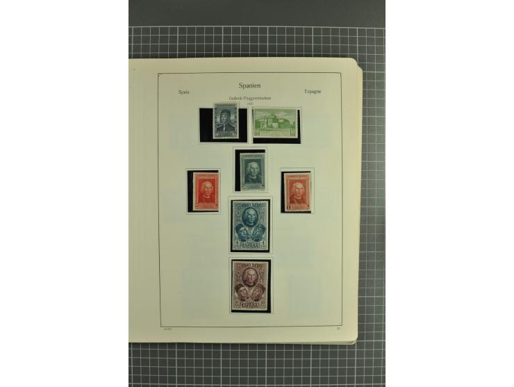 1850/1950, gute Sammlung mit einer Vielzahl an besseren Werten beginnend mit Mi.-Nr.  2 (3) und  4 mit zwei waagerechten Paar
