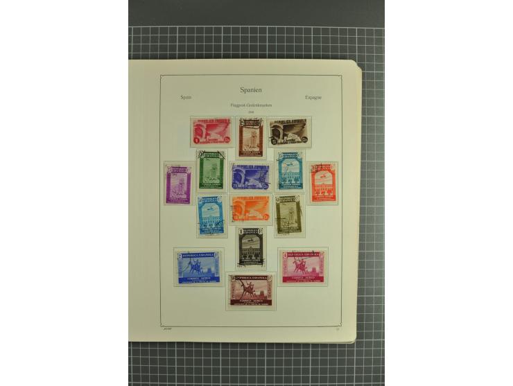 1850/1950, gute Sammlung mit einer Vielzahl an besseren Werten beginnend mit Mi.-Nr.  2 (3) und  4 mit zwei waagerechten Paar