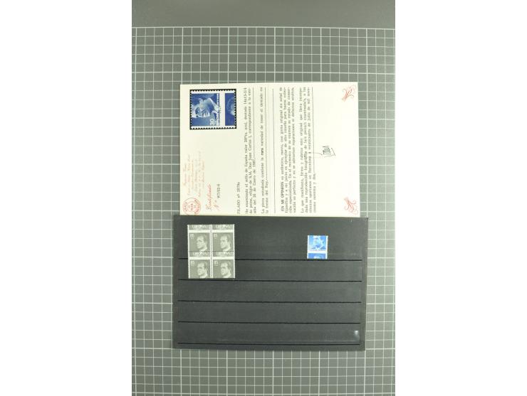 1924/89, postfrische und wenig ungebrauchte Partie, meist Abarten, vielfach mit Fotoattest Graus