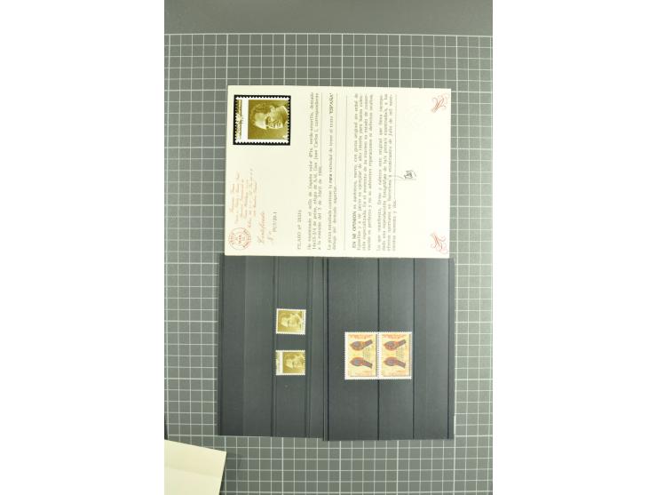1924/89, postfrische und wenig ungebrauchte Partie, meist Abarten, vielfach mit Fotoattest Graus