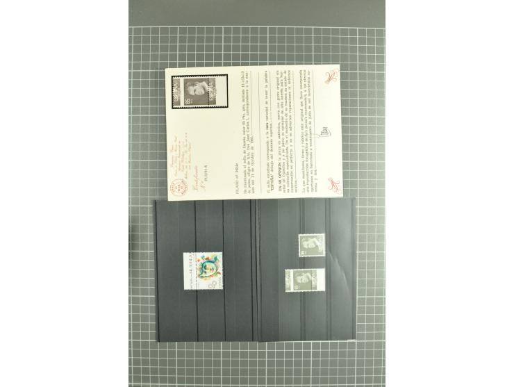 1924/89, postfrische und wenig ungebrauchte Partie, meist Abarten, vielfach mit Fotoattest Graus