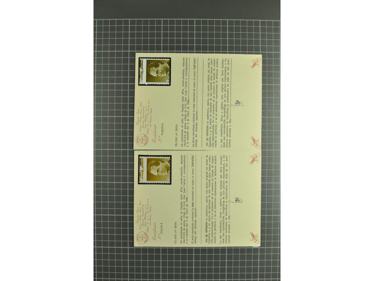 1924/89, postfrische und wenig ungebrauchte Partie, meist Abarten, vielfach mit Fotoattest Graus