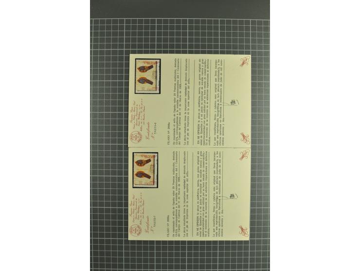 1924/89, postfrische und wenig ungebrauchte Partie, meist Abarten, vielfach mit Fotoattest Graus
