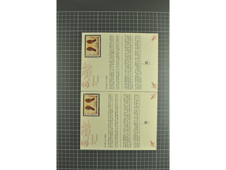 1924/89, postfrische und wenig ungebrauchte Partie, meist Abarten, vielfach mit Fotoattest Graus