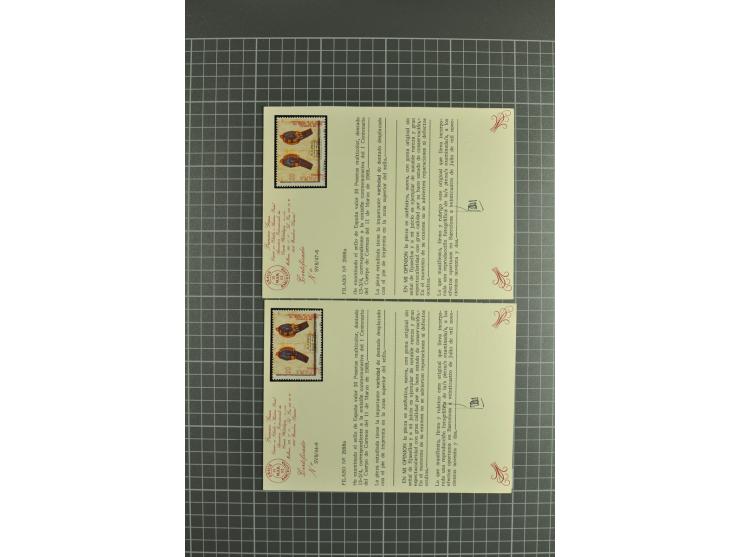 1924/89, postfrische und wenig ungebrauchte Partie, meist Abarten, vielfach mit Fotoattest Graus