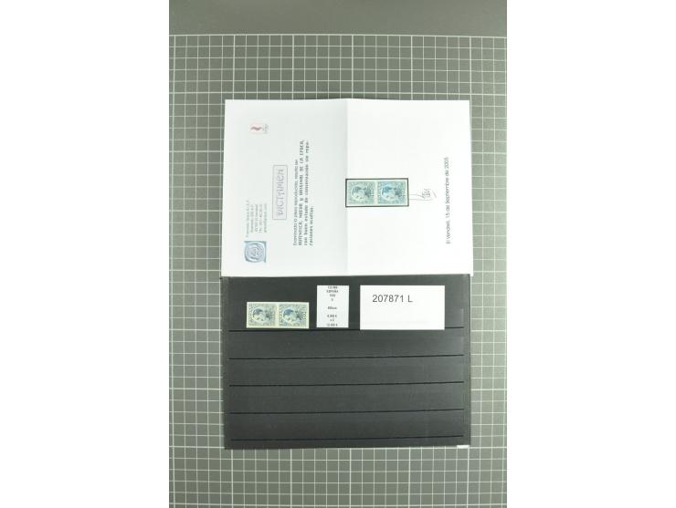 1930/89 (ca.), postfrische Partie von etwa 640 Abarten, dabei ungezähnte Marken, Farbfehldrucke, fehlende Farben, etc.; viele