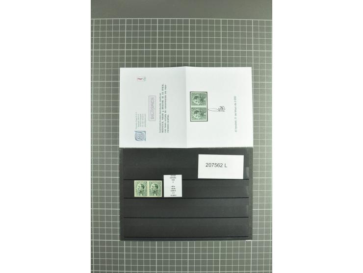 1930/89 (ca.), postfrische Partie von etwa 640 Abarten, dabei ungezähnte Marken, Farbfehldrucke, fehlende Farben, etc.; viele
