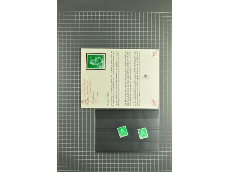 1930/89 (ca.), postfrische Partie von etwa 640 Abarten, dabei ungezähnte Marken, Farbfehldrucke, fehlende Farben, etc.; viele