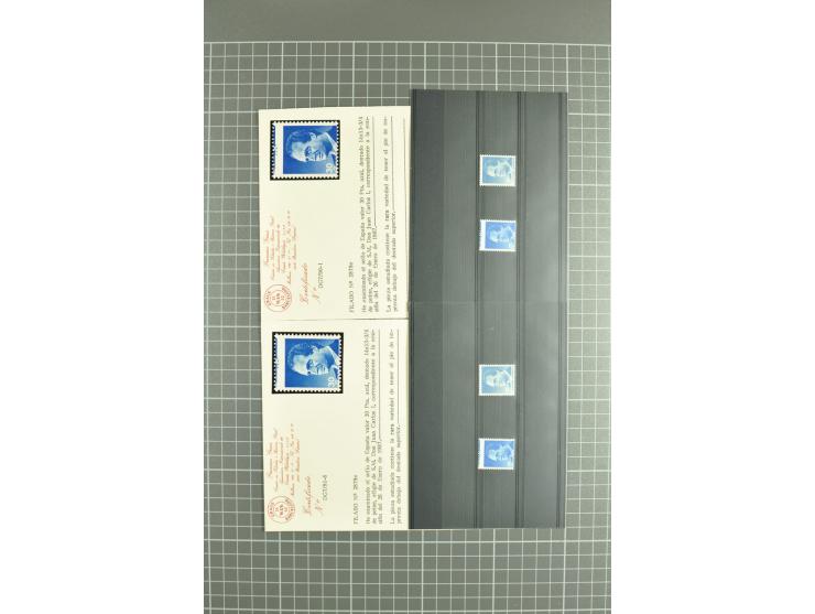 1930/89 (ca.), postfrische Partie von etwa 640 Abarten, dabei ungezähnte Marken, Farbfehldrucke, fehlende Farben, etc.; viele