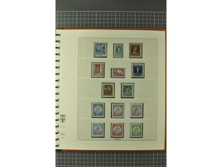1871/1985, sehr saubere, anfangs gestempelte, später ungebrauchte bzw. meist postfrische Sammlung mit vielen besseren Werten 