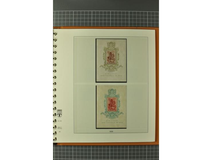 1871/1985, sehr saubere, anfangs gestempelte, später ungebrauchte bzw. meist postfrische Sammlung mit vielen besseren Werten 