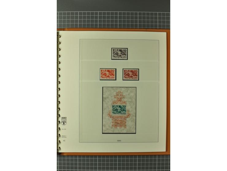 1871/1985, sehr saubere, anfangs gestempelte, später ungebrauchte bzw. meist postfrische Sammlung mit vielen besseren Werten 
