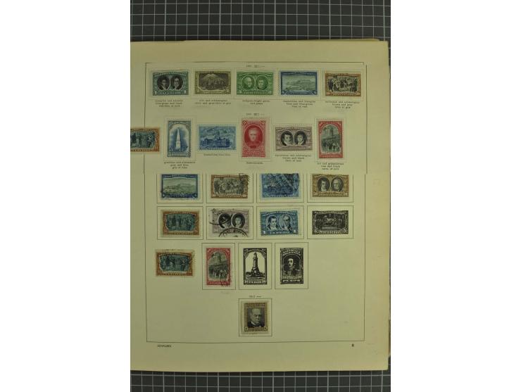 1858/1960 (ca.), kleine Sammlung inklusive Staaten, dabei 29 Werte Corrientes