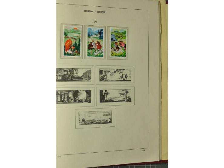 1949/78, postfrische und gestempelte Sammlung mit u.a. Mi.-Nr. 966-76 mit zwei 5er-Streifen, 977-1019, 1020-24 5er-Streifen, 
