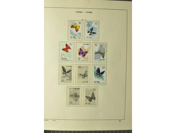 1949/78, postfrische und gestempelte Sammlung mit u.a. Mi.-Nr. 966-76 mit zwei 5er-Streifen, 977-1019, 1020-24 5er-Streifen, 