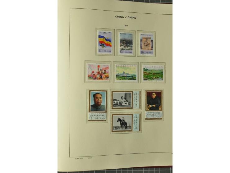 1949/78, postfrische und gestempelte Sammlung mit u.a. Mi.-Nr. 966-76 mit zwei 5er-Streifen, 977-1019, 1020-24 5er-Streifen, 