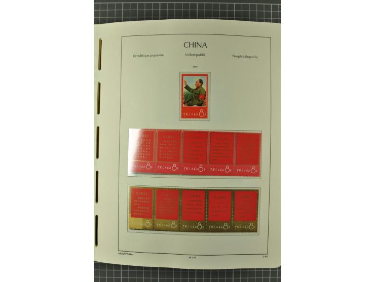 1966/2000, postfrische zweibändige Sammlung, nicht kpl., aber u.a Mi.-Nr. 966-76, 995-1008, 1020-24, Bl.12-22 etc.