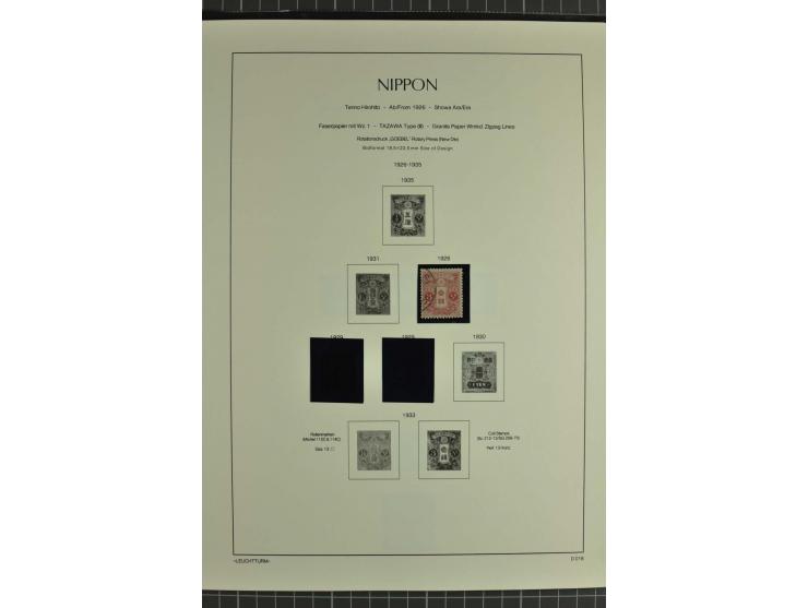 1871/1945, überwiegend gestempelte kleine Sammlung, dabei Fälschungen, dazu Doubletten bis in die Moderne