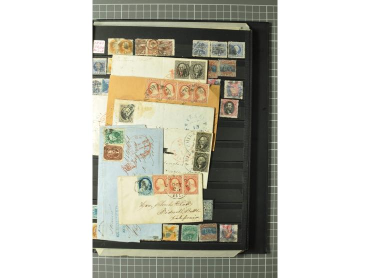 1847/1925, inhaltsreiche, vorwiegend gestempelte Sammlung mit sehr vielen guten Werten, dabei Mi.-Nr. 1(3), 3-7, 8-15, 25, di