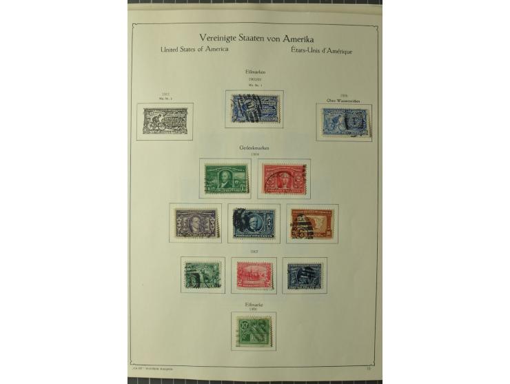 1847/1960 (ca.), ungebrauchte und gestempelte, später teils auch postfrische Sammlung, dabei u.a. Columbus bis auf 4$ komplet