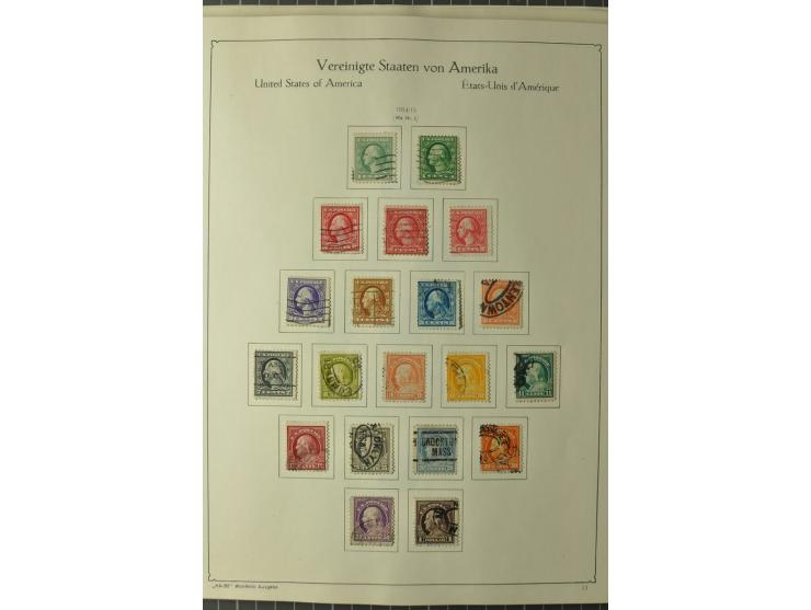 1847/1960 (ca.), ungebrauchte und gestempelte, später teils auch postfrische Sammlung, dabei u.a. Columbus bis auf 4$ komplet