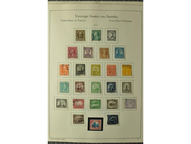 1847/1960 (ca.), ungebrauchte und gestempelte, später teils auch postfrische Sammlung, dabei u.a. Columbus bis auf 4$ komplet