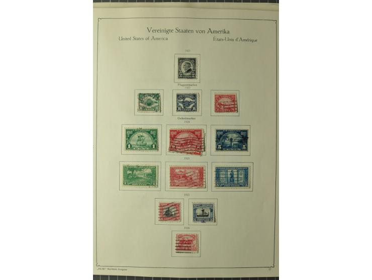 1847/1960 (ca.), ungebrauchte und gestempelte, später teils auch postfrische Sammlung, dabei u.a. Columbus bis auf 4$ komplet
