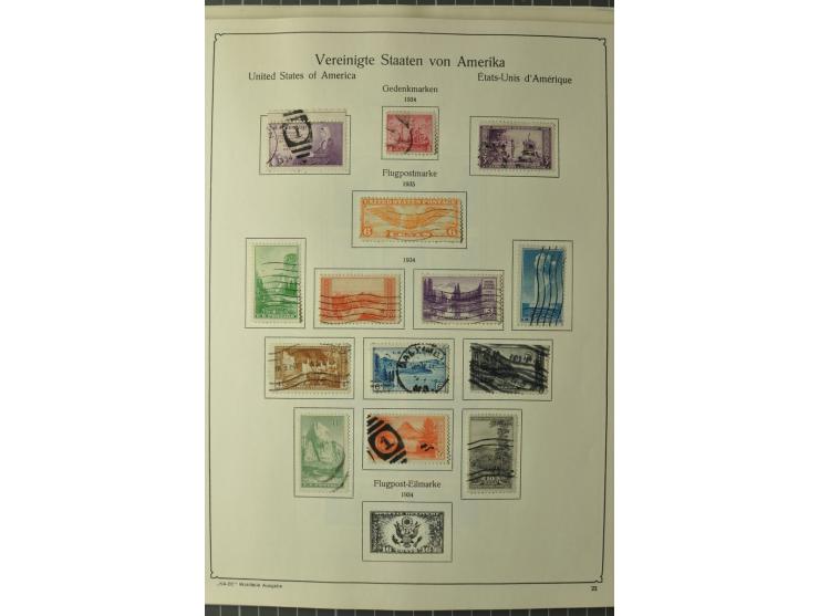 1847/1960 (ca.), ungebrauchte und gestempelte, später teils auch postfrische Sammlung, dabei u.a. Columbus bis auf 4$ komplet