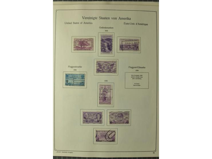 1847/1960 (ca.), ungebrauchte und gestempelte, später teils auch postfrische Sammlung, dabei u.a. Columbus bis auf 4$ komplet