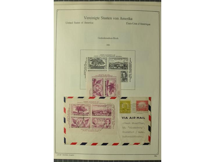 1847/1960 (ca.), ungebrauchte und gestempelte, später teils auch postfrische Sammlung, dabei u.a. Columbus bis auf 4$ komplet