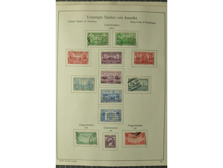 1847/1960 (ca.), ungebrauchte und gestempelte, später teils auch postfrische Sammlung, dabei u.a. Columbus bis auf 4$ komplet
