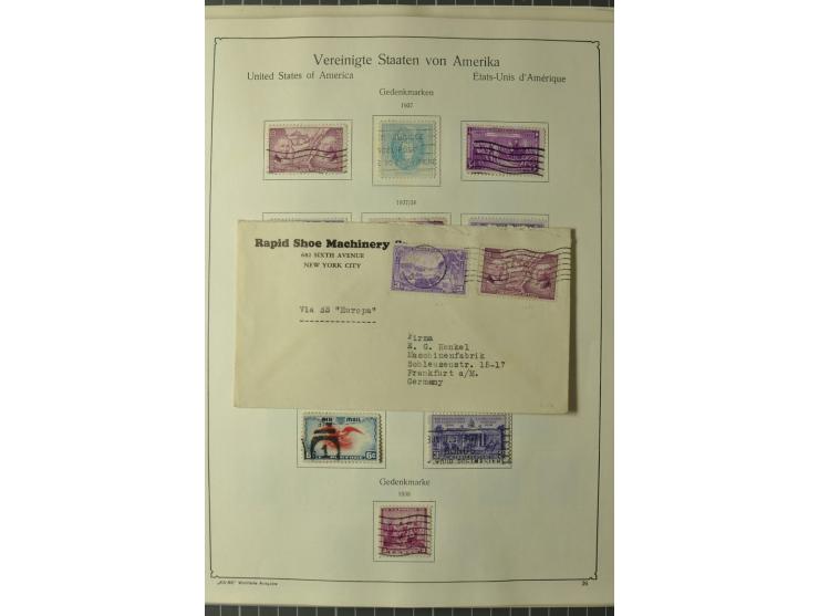 1847/1960 (ca.), ungebrauchte und gestempelte, später teils auch postfrische Sammlung, dabei u.a. Columbus bis auf 4$ komplet