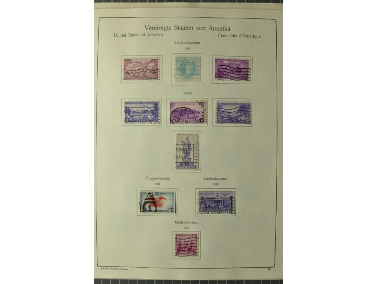 1847/1960 (ca.), ungebrauchte und gestempelte, später teils auch postfrische Sammlung, dabei u.a. Columbus bis auf 4$ komplet