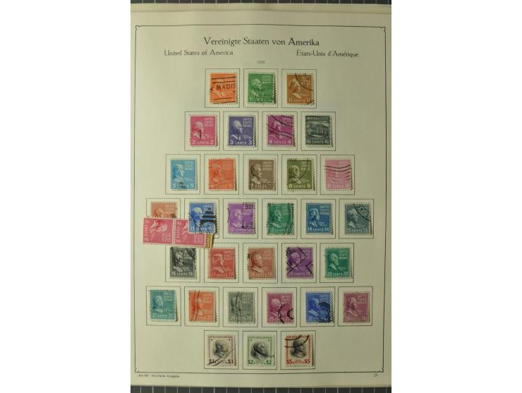1847/1960 (ca.), ungebrauchte und gestempelte, später teils auch postfrische Sammlung, dabei u.a. Columbus bis auf 4$ komplet