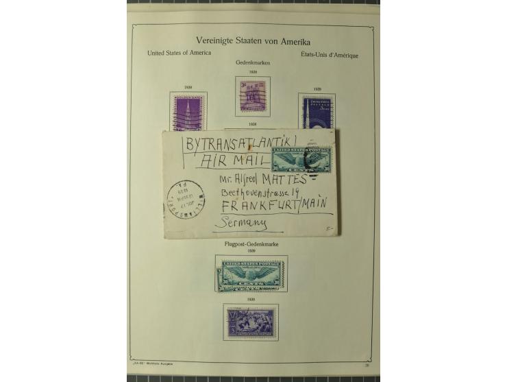 1847/1960 (ca.), ungebrauchte und gestempelte, später teils auch postfrische Sammlung, dabei u.a. Columbus bis auf 4$ komplet