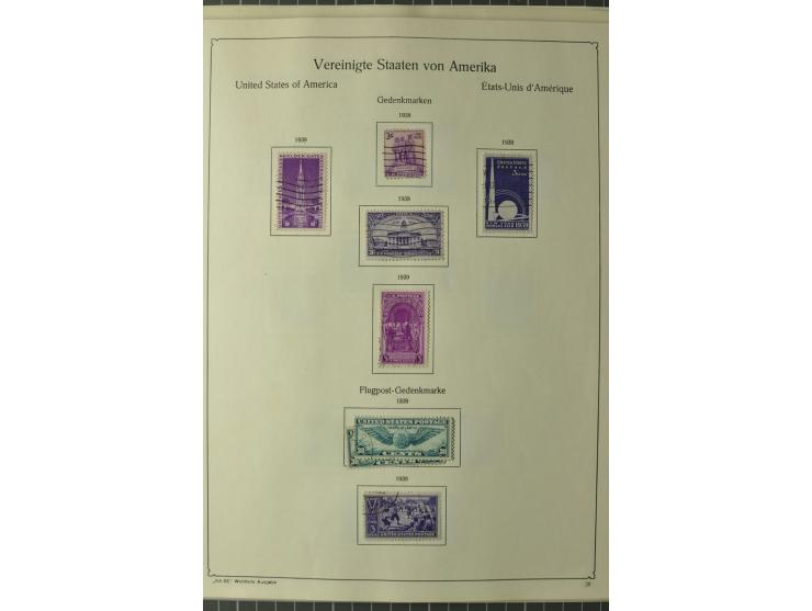 1847/1960 (ca.), ungebrauchte und gestempelte, später teils auch postfrische Sammlung, dabei u.a. Columbus bis auf 4$ komplet