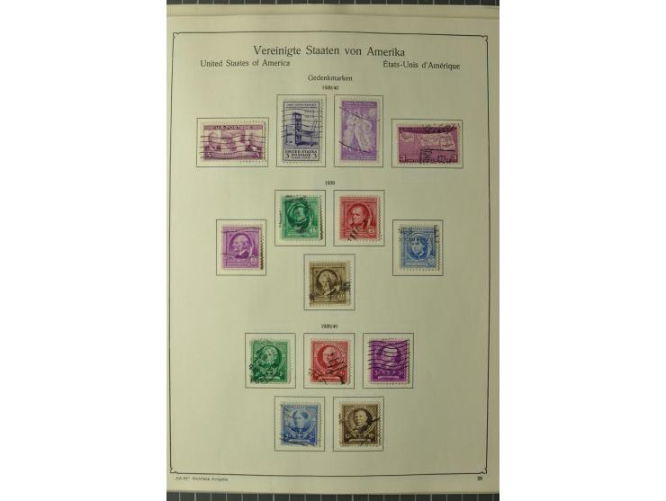 1847/1960 (ca.), ungebrauchte und gestempelte, später teils auch postfrische Sammlung, dabei u.a. Columbus bis auf 4$ komplet