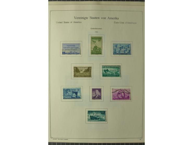 1847/1960 (ca.), ungebrauchte und gestempelte, später teils auch postfrische Sammlung, dabei u.a. Columbus bis auf 4$ komplet