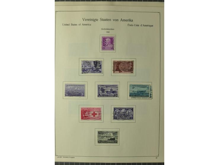 1847/1960 (ca.), ungebrauchte und gestempelte, später teils auch postfrische Sammlung, dabei u.a. Columbus bis auf 4$ komplet