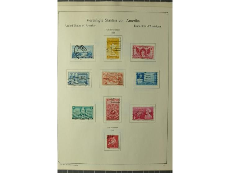 1847/1960 (ca.), ungebrauchte und gestempelte, später teils auch postfrische Sammlung, dabei u.a. Columbus bis auf 4$ komplet